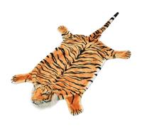 vidaXL Tiger Carpet Plush 144cm Brown Home Living Room Floor Mat Soft Rug vidaXL