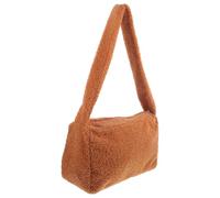 Plush Top Handle Handbag, Casual Winter Daily Use | Pure Colour Style, Secure Closure, Roomy Interior for Cosmetics and Essentials, Teen Color Random Color Random Style