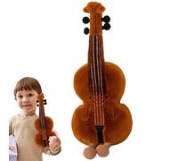 Plush Toy, 38cm Guitar Musical Instrument Doll Plush Toy, Violin Chinese Lute Guitar Doll, Musical ThemedPlush, Cute Cuddly Stuffed Musical Instrument For Kids, Birthday, Living Room, Bedroom