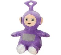 Plush Toy Compatible with Teletubbies Plush Toy Premium Quality Super Soft Cuddly Toy Po, Tinky-Winky, Laa-Laa, Dipsy Plush Peluche 37 cm Official Licence (Tinky-Winky 37 cm)