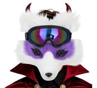 Plush Toy Costume Head Plush Toy Fancy Dress Props for Costumes | Masquerade Headpiece for Halloween Party for Masquerade Stage Performance Festival Celebration