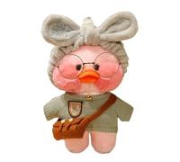 Plush Toy Doll - 22x15x30cm Soft Cuddly Yellow Duck Gift | Stuffed Animal Toy With PP Cotton | For Boys Girls Christmas Birthday Party Gift Idea, Table Home Decoration Ornament For Family Friends