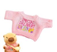 Plush Toy Dress Up - Polyester -Size | Stuffed Animal Clothes | 20g 20-25cm Capybara Stuffed Animal Clothes Birthday Decorations To Enhance Festive Spirit - For All Occasions Party Daily Use