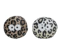 Plush toy for cat, ball with eyes Trixie (x2)