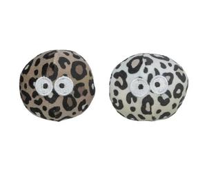 Plush toy for cat, ball with eyes Trixie (x2)