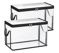 Plush Toy Organizer Chest - 2-Piece Soft Stuffed Animal Storage Container, Large Capacity Foldable Toy Bin | Lounge, Kids Room, Reading Room, Terrace, Shared Flat, Country House, Indoor Storage