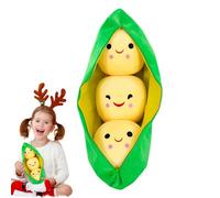 Plush Toy - Soft Pod Plush Pillow, Cute Plush Cushion, Decorative Peuche Pod Shape, Comfortable Plush Pillow Gift | Home Accent For