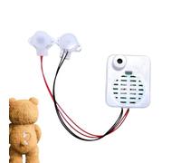 Plush Toy Sound Recorder - Plush Animal Dictaphone Insert | Battery Operated Voice Recorder Module for Talking Stuffed Animals, Halloween and Birthday