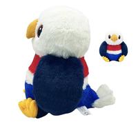 Plush Toys - Beautiful Plush Eagle Plush Toy | Adorable Realistic Patriotic Bald Eagle Plush Toy for Living Room, Bedroom, Shelf, Table, Study or Nursery