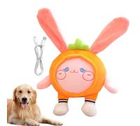 Plush Toys for Dogs,Bouncing Usb Rechargeable,Rechargeable Plush Chew Toys - for Relaxation Training Exercise Outdoor Lifestyle Play Bonding Home Indoor Comfort