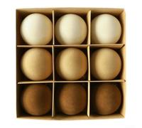 Plush Velvet Baubles Set for Christmas Tree, Fireplace, and Wreath Decorations to Bring Seasonal and Cozy Home Atmosphere (g)