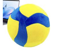 Plush Volleyball Doll - 21.5 cm Toy | Short Plush Volleyball - Soft Stuffed Russian Volleyball Supporting Decorative Display Collectible Gift for Girls, Teenagers, Adults, Sports Lover