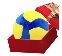 Plush Volleyball Doll,Cultural Funny | Plush Stuffed Russian Volleyball | for Dorm Sofa Bed Couch Desk Boys Girls Adults Friends Teens Sport Lovers