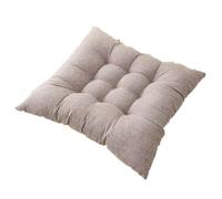 Plush Washable Square Seat Cushion 45x45cm, High-Resilience Indoor Seat Cushions, Chair Cushions for Dining Chairs, Kitchen Chair Cushions, for Kitchen, Dining, Room, Patio