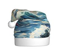 Plush Wave Sailboat Seagull Christmas Hat, festive costume accessory, soft to the touch, perfect for Christmas and holiday parties.