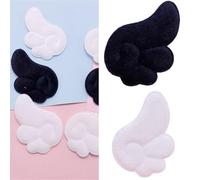 Plush Wing Appliques For Hair Clip Handmade Trendy Cartoon Headwear Decorative Hair Barrettes