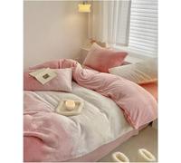 Plush Winter Comforter Set4Piece Thick Bedding with Sheet Pillowcase & Cover Cozy Warm Green Bed Set for Ultimate Comfort and Style