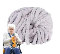 Plush Yarn | 88.5Ft Thick Chunky Yarns | Weaving Supplies Crocheting Craft for Basket Scarf Hat Throw Pillow Pet Bed Blanket Making
