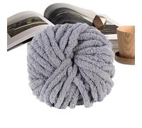 Plush Yarn - Bulky 88.5ft Polyester, Thickened Chenille Fiber, Soft Crochet Material, Manual Textile Manufacturing Equipment | Weaving Cord with Home Decor Project Organization Creative Hobby Skill De