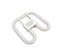 PLUSHA 28W 2D Square 4-Pin GR10Q Energy Saving Light Bulb - Cool White 3500K | Long-Lasting & Efficient for Home, Office, Commercial Use | [Energy Class A]