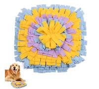 PLUSHCEWT Snuffle Mat for Dogs, Dog Snuffle Mat Encourages Natural Foraging Skills Stimulation Pet Natural Foraging Skills Slow Feeding Training Large Medium Small Dog Treat Feeding Mat (Style-B)