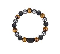 PLUSHCEWT Son Bracelet from Mum Dad,Natural Stone Beaded Bracelet for Adult Sons,Meaningful Stretch Bracelet as Son Gifts,Birthday Christmas Gifts for Sons (To My Son)