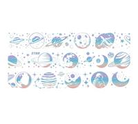 PLUSHCEWT Washi Tape Adhesive Artists Tapes, Holographic Decorative Tapes, Scrapbooking Tape Decorative Masking Tape Handbook Tape Arts Planner Card Making Gift Wrapping DIY Art & Crafts, 50mm*2m (A)