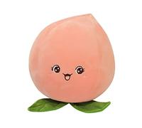 PLUSHIVE Funny Pink Peaches Plush Toy Peach Pillow Cushion Cute Fruit Plush Doll Birthday Gift For Boys For Kids Birthday Gift(35cm)