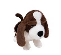 PLUSHIVE Realistic Basset Hound Plush Toys,11 Inch Fennec Fox Stuffed Animal Cute Puppy Standing Posture Wild Onez Zoo Animals Doll Decor Gift For Kids(28cm)