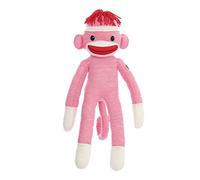 Plushland Original Sock Monkey 20 Inches Tall (Pink)