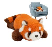 Plushs Red Panda, Red Panda Plush - Reds Pandas Soft Doll, Cute Animals Plush Toy Pillow, 45cm And 65cm Size Options, Premium Polyester Fiber Filling, Durrable Soft Plushs Material, For Sofa & Bed