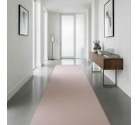 Rugs by Desire Plushtale Plain Living Room Area Rug Super Soft Poly Cotton Rug Cut Pile Machine Washable Foldable Modern Rug for Living Room Bedroom Hallway in 7 Colours- Beige- 60 x 200 cm (Runner)