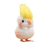 Plushy Wind Up Flip Puppy Chicken Bird Robot Dog Spring Powered Classic Collectible Toy for Boys Birthday Present (Yellow1, 9.5cmX8.5cmX6.5cm)