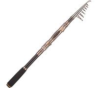 PLUSINNO Carbon Fiber Telescopic Fishing Rod and Reel Combo - Sea Saltwater Freshwater Kit (ONLY Rod, Not Including Reel, 1.8M 5.91FT)