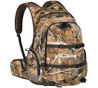 PLUSINNO Hunting Backpack for Hunting Essentials 45L Rainproof Hunting pack Gear with Rain Cover Dear Hunt Accessories Carry, Zipper Main, L, Zipper Main