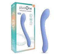 plusOne Menopause Heated Relief Massager, Warming Function, 10 Vibration Modes, Dual-Ended Design, Relieves Perimenopause & Menopause Symptoms, BPA-Free, Latex-Free, USB Rechargeable