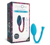 plusOne Vibrating Kegel Trainer - Pelvic Floor Muscle Trainer for Bladder Control, Postnatal Recovery, and Enhance Intimate Wellness
