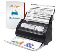 Plustek PS186 Desktop Document Scanner, with 50-pages Auto Document Feeder (ADF). For Windows 7 / 8 / 10 / 11 (Intel/AMD only)