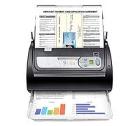 Plustek PS188 High Speed Double-Sided Color Document Scanner, with Automatic Document Feeder (ADF), 30 Pages Per Minute, Support Windows 7/8/10/11