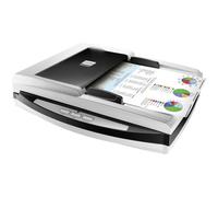 Plustek SmartOffice PL4080 ADF 600 x 600 DPI Flatbed & ADF Scanner Black, Grey - Scanners (216 x 356 mm, 600 x 600 DPI, 1200 x 1200 DPI, 48 bit, 24 bit, 16 bit)