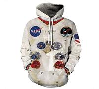 Plustrong Unisex 3D Casual Pullover Hoodie Hooded Sweatshirts - - Large