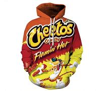 Plustrong Unisex 3D Casual Pullover Hoodie Hooded Sweatshirts - - Medium