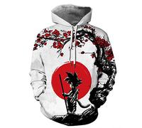 Plustrong Unisex 3D Casual Pullover Hoodie Hooded Sweatshirts - - S-M