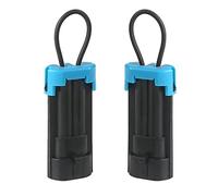 PLUSUTV 2PCS Polaris Ranger Seat Belt Bypass for UTV Seat Belt Bypass Harness Override Seat Bypass for Polaris RZR Ranger 570-1000 XP Bypass Connector Plug Accessories Black