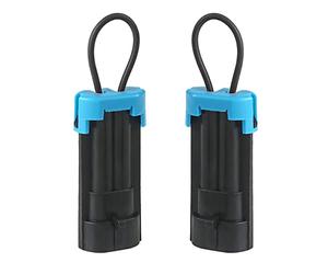 PLUSUTV 2PCS Polaris Ranger Seat Belt Bypass for UTV Seat Belt Bypass Harness Override Seat Bypass for Polaris RZR Ranger 570-1000 XP Bypass Connector Plug Accessories Black