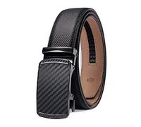 PlusZis 28"-60 "Men's Leather Ratchet Dress Belt Big And Tall With Automatic Buckle