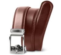 PlusZis Boys' Belt Leather Easy-Release, Kids Ratchet Dress Belt 1” Width For Formal and Everyday Wear.