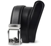 PlusZis Boys' Belt Leather Easy-Release, Kids Ratchet Dress Belt 1” Width For Formal and Everyday Wear.