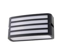 Pluto - Anthracite Aluminium Outdoor Louvered Wall Light