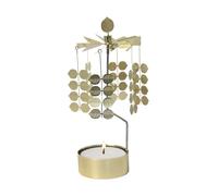 Pluto Design Stig L Berså rotary candle holder medium Gold